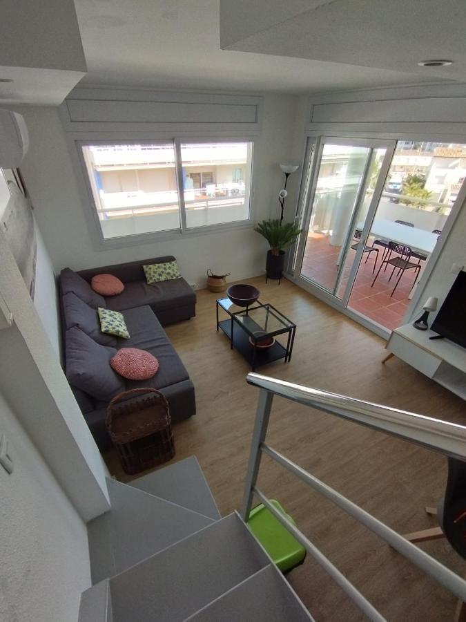 Atico Of 3 Rooms, Total 130M² Just For You With A 60 M² Terrace, Swimming Pool, Mountain And Marina View. Rosas Exterior foto